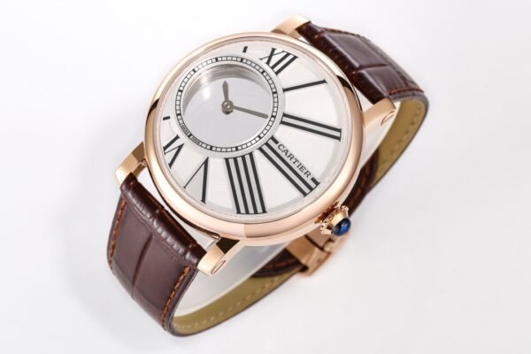Cartier Rotonde de Cartier Mysterious Watch, Floating Hands Design, 42.5mm, MC 9981 Manual & Automatic Integrated Movement - 2