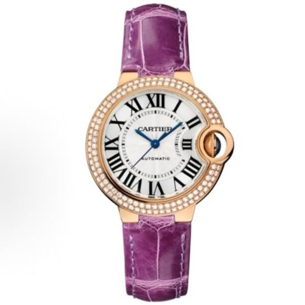 Cartier Ballon Bleu AF Upgraded 33mm Women Automatic Wristwatch