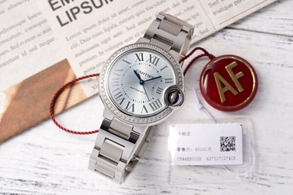 Cartier Ballon Bleu AF Upgraded 33mm Women Automatic Wristwatch - 2