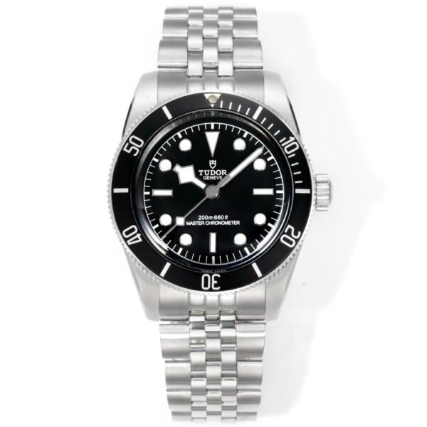 Tudor Black Bay GMT Automatic Diver Watch 41mm, Domed Sapphire Crystal, Rivet Stainless Steel Bracelet, Multiple Ceramic Bezel Color Options