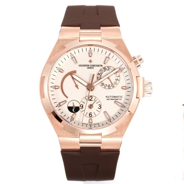 Vacheron Constantin Overseas RW4 Multifunctional Mechanical Watch, 42mm Stainless Steel Casual Business Gentleman Wristwatch