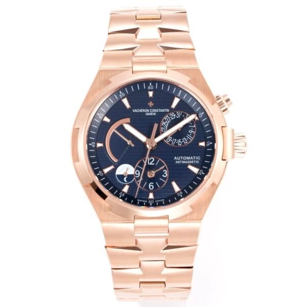 Vacheron Constantin Overseas RW4 Multifunctional Mechanical Watch, 42mm Stainless Steel Casual Business Gentleman Wristwatch