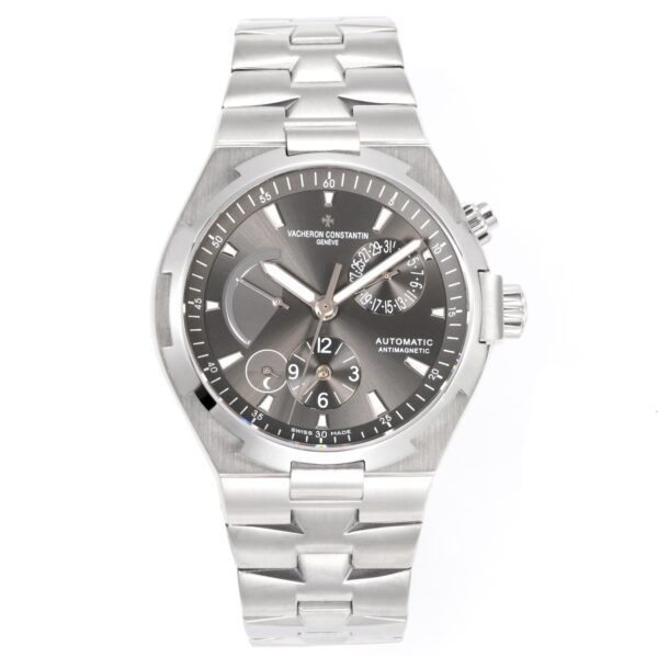 Vacheron Constantin Overseas RW4 Multifunctional Mechanical Watch, 42mm Stainless Steel Casual Business Gentleman Wristwatch