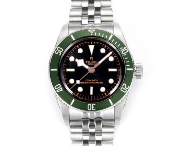 Tudor Black Bay GMT Automatic Diver Watch 41mm, Domed Sapphire Crystal, Rivet Stainless Steel Bracelet, Multiple Ceramic Bezel Color Options - 2