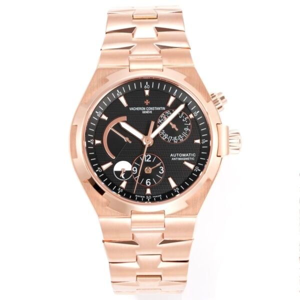 Vacheron Constantin Overseas RW4 Multifunctional Mechanical Watch, 42mm Stainless Steel Casual Business Gentleman Wristwatch