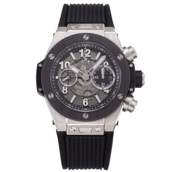 Hublot Big Bang Automatic Chronograph Watch 42mm Titanium Rubber Strap