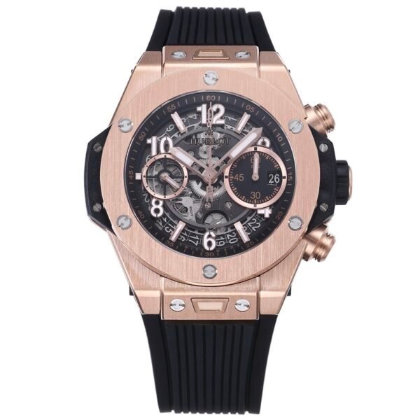 Hublot Big Bang Automatic Chronograph Watch 42mm Titanium Rubber Strap