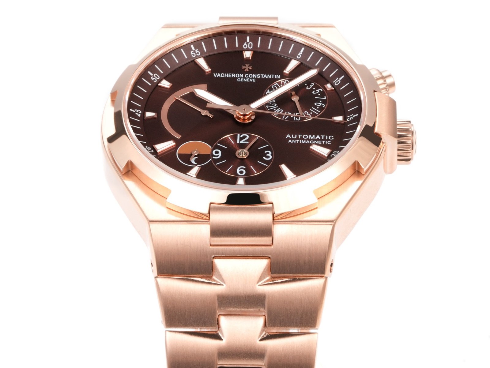 Vacheron Constantin Overseas RW4 Multifunctional Mechanical Watch, 42mm Stainless Steel Casual Business Gentleman Wristwatch
