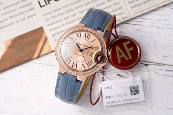 Cartier Ballon Bleu AF Upgraded 33mm Women Automatic Wristwatch - 2