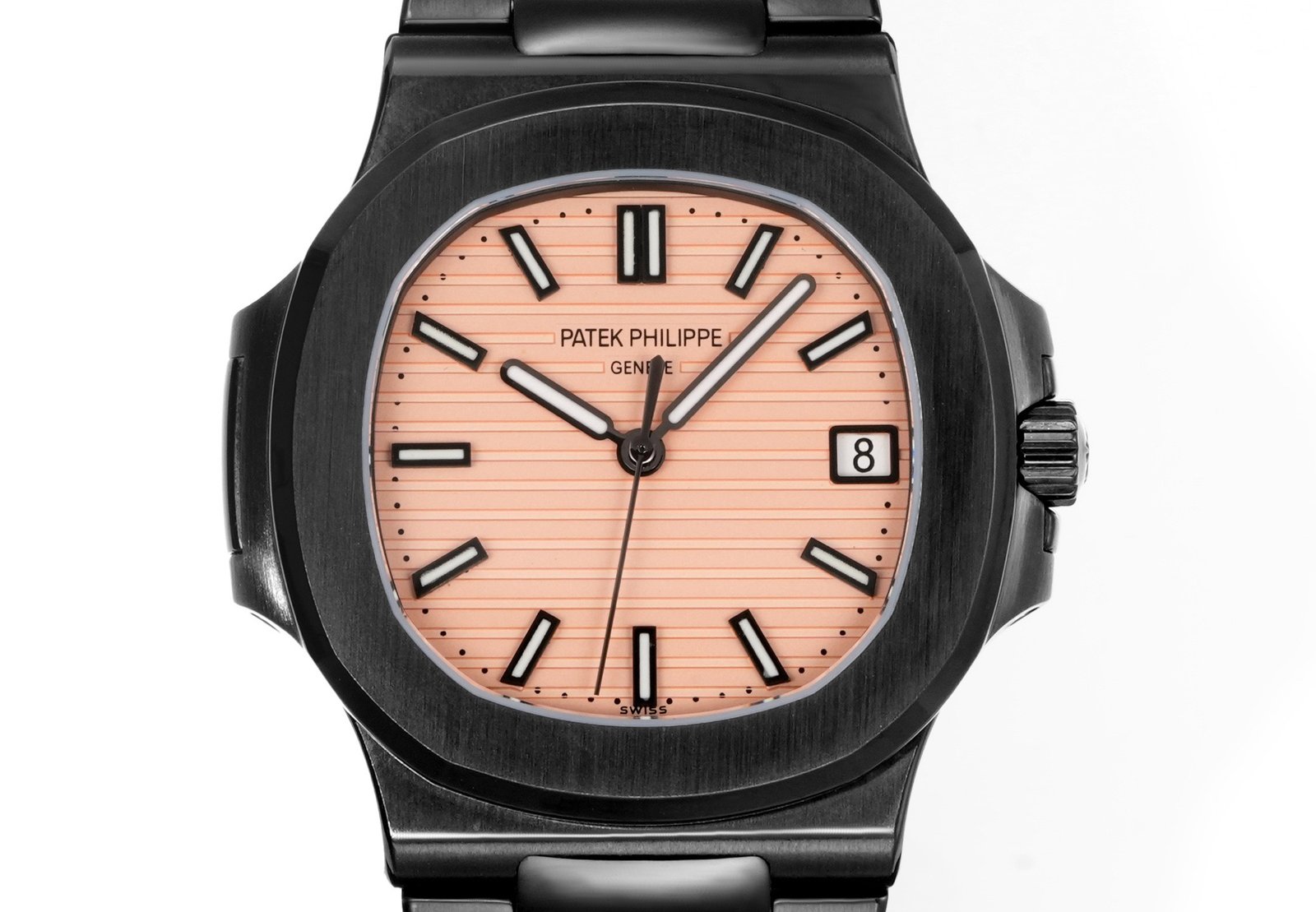Patek Philippe Nautilus 5711 Black Warrior Limited Color Dial Watch, GR Factory, 40mm, Custom Modified 324 Movement