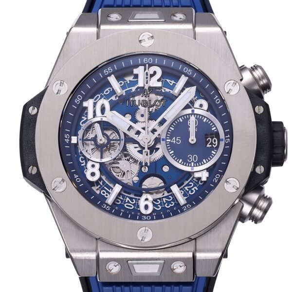 Hublot Big Bang Automatic Chronograph Watch 42mm Titanium Rubber Strap - 2