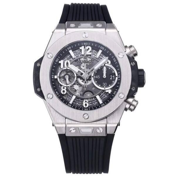 Hublot Big Bang Automatic Chronograph Watch 42mm Titanium Rubber Strap