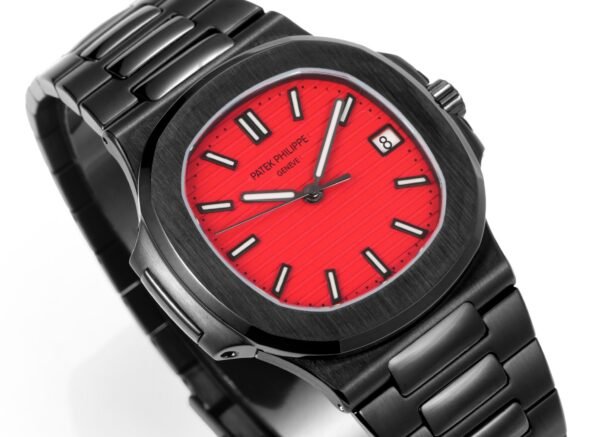 Patek Philippe Nautilus 5711 Black Warrior Limited Color Dial Watch, GR Factory, 40mm, Custom Modified 324 Movement - 2