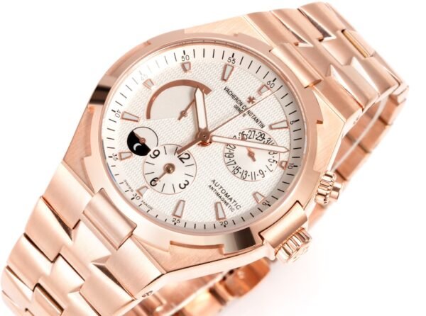 Vacheron Constantin Overseas RW4 Multifunctional Mechanical Watch, 42mm Stainless Steel Casual Business Gentleman Wristwatch - 2
