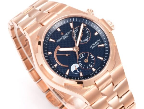 Vacheron Constantin Overseas RW4 Multifunctional Mechanical Watch, 42mm Stainless Steel Casual Business Gentleman Wristwatch - 2
