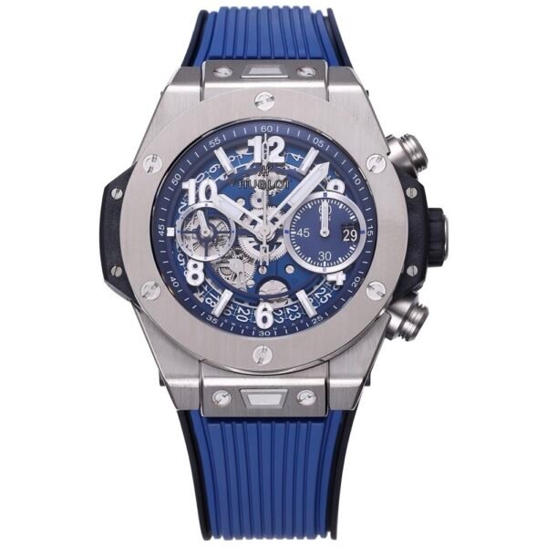 Hublot Big Bang Automatic Chronograph Watch 42mm Titanium Rubber Strap