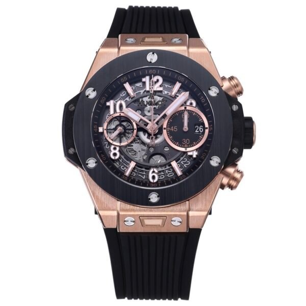 Hublot Big Bang Automatic Chronograph Watch 42mm Titanium Rubber Strap