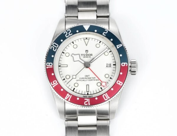 Tudor Black Bay GMT Automatic Diver Watch 41mm, Domed Sapphire Crystal, Rivet Stainless Steel Bracelet, Multiple Ceramic Bezel Color Options - 2
