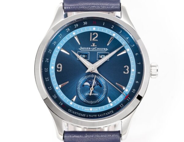 Jaeger-LeCoultre Master Calendar Moon Phase Automatic Watch 40mm Genuine Leather Strap - 2
