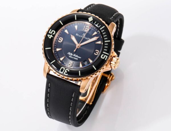 Blancpain Fifty Fathoms 45mm Automatic Diver Watch | Canvas Strap - 2