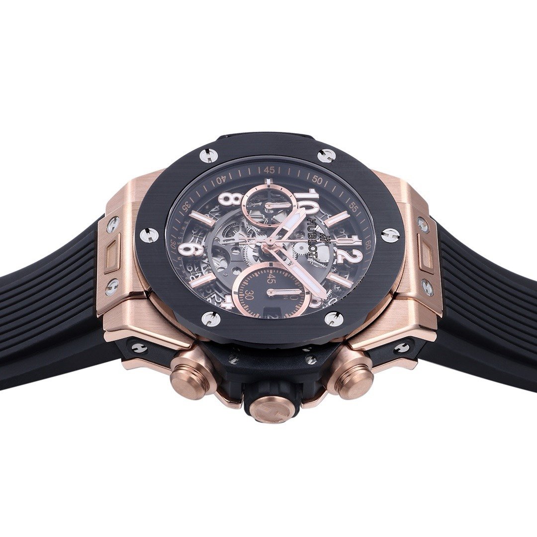 Hublot Big Bang Automatic Chronograph Watch 42mm Titanium Rubber Strap