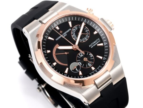 Vacheron Constantin Overseas RW4 Multifunctional Mechanical Watch, 42mm Stainless Steel Casual Business Gentleman Wristwatch - 2