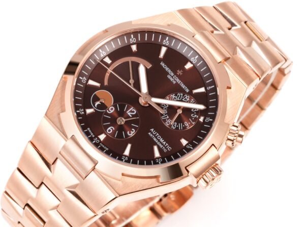 Vacheron Constantin Overseas RW4 Multifunctional Mechanical Watch, 42mm Stainless Steel Casual Business Gentleman Wristwatch - 2