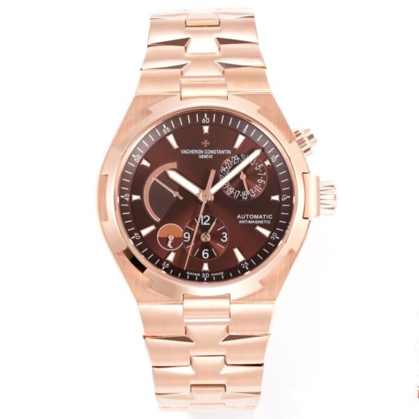 Vacheron Constantin Overseas RW4 Multifunctional Mechanical Watch, 42mm Stainless Steel Casual Business Gentleman Wristwatch