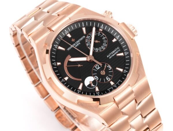 Vacheron Constantin Overseas RW4 Multifunctional Mechanical Watch, 42mm Stainless Steel Casual Business Gentleman Wristwatch - 2