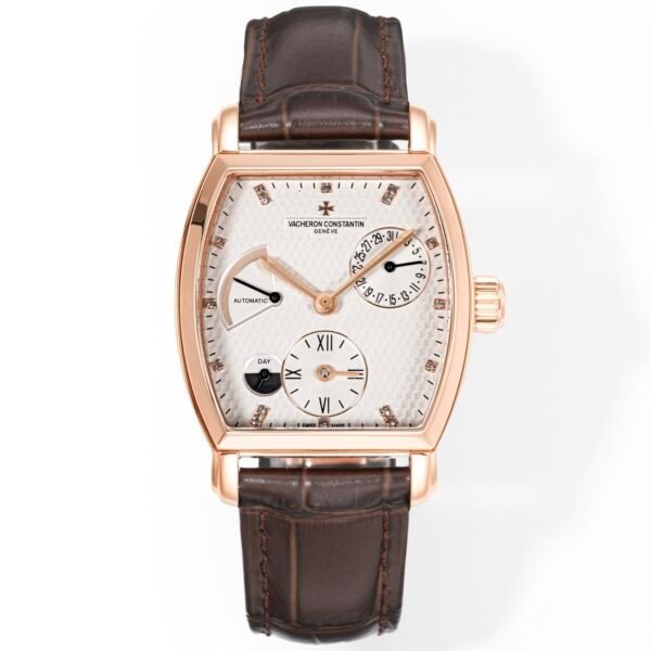 Vacheron Constantin Malte Super Clone Watch | Cal.1222 Movement, Dual Time, Power Reserve, 60M Waterproof