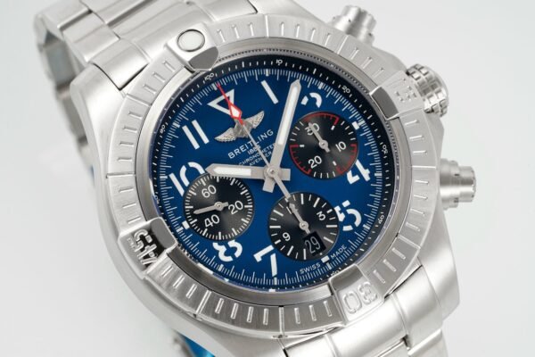 BREITLING Avenger B01 Chronograph 45mm Pilot Watch | BLS Factory Cal.B01 Modified Movement - 2