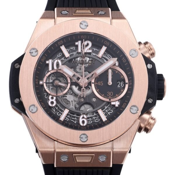 Hublot Big Bang Automatic Chronograph Watch 42mm Titanium Rubber Strap - 2