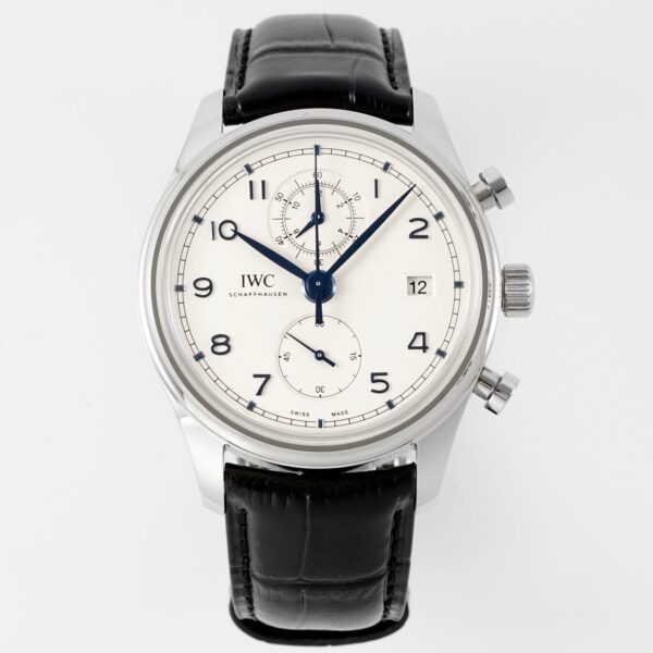 IWC Da Vinci Chronograph Watch 42mm | Modified Cal.89361 Integrated Movement Full Working Functions