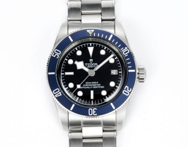 Tudor Black Bay GMT Automatic Diver Watch 41mm, Domed Sapphire Crystal, Rivet Stainless Steel Bracelet, Multiple Ceramic Bezel Color Options - 2