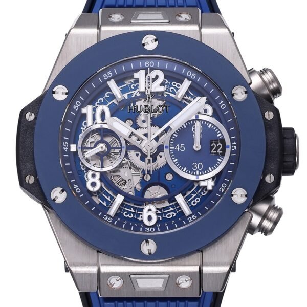 Hublot Big Bang Automatic Chronograph Watch 42mm Titanium Rubber Strap - 2