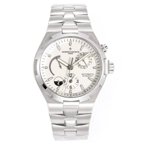 Vacheron Constantin Overseas RW4 Multifunctional Mechanical Watch, 42mm Stainless Steel Casual Business Gentleman Wristwatch