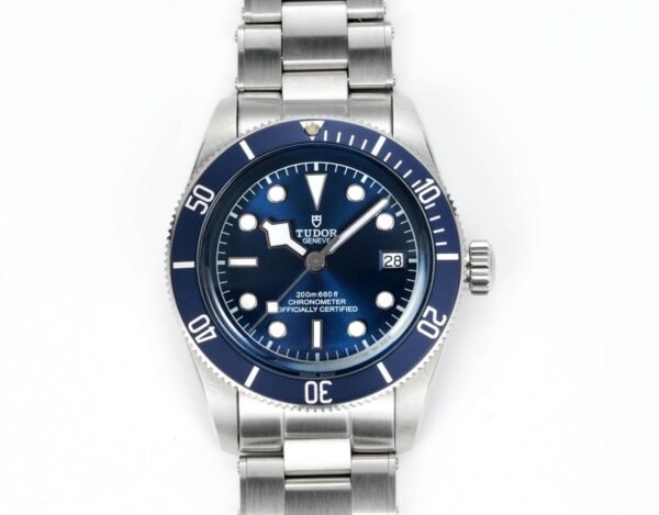 Tudor Black Bay GMT Automatic Diver Watch 41mm, Domed Sapphire Crystal, Rivet Stainless Steel Bracelet, Multiple Ceramic Bezel Color Options - 2