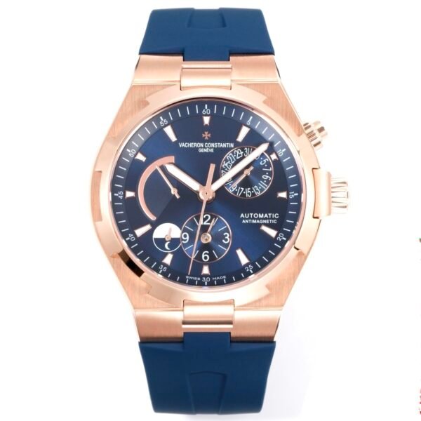 Vacheron Constantin Overseas RW4 Multifunctional Mechanical Watch, 42mm Stainless Steel Casual Business Gentleman Wristwatch