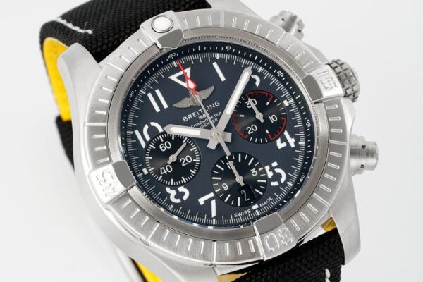 BREITLING Avenger B01 Chronograph 45mm Pilot Watch | BLS Factory Cal.B01 Modified Movement - 2