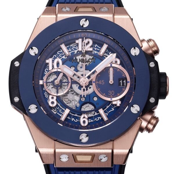 Hublot Big Bang Automatic Chronograph Watch 42mm Titanium Rubber Strap - 2