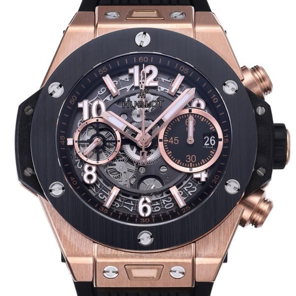Hublot Big Bang Automatic Chronograph Watch 42mm Titanium Rubber Strap - 2