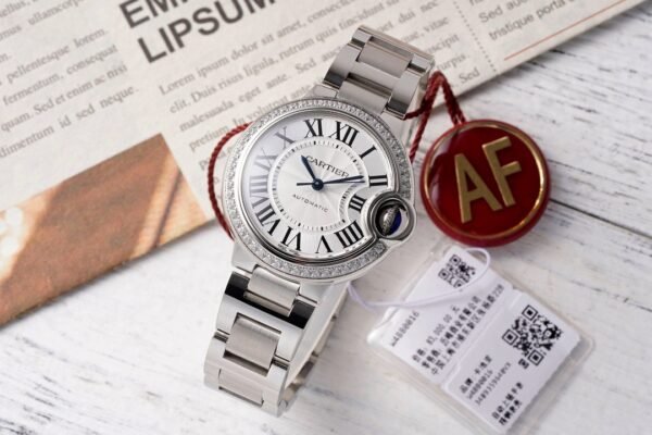 Cartier Ballon Bleu AF Upgraded 33mm Women Automatic Wristwatch - 2