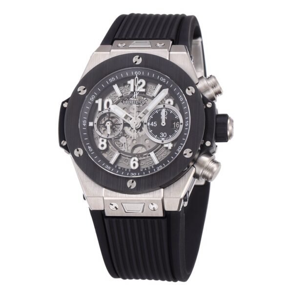 Hublot Big Bang Automatic Chronograph Watch 42mm Titanium Rubber Strap - 2