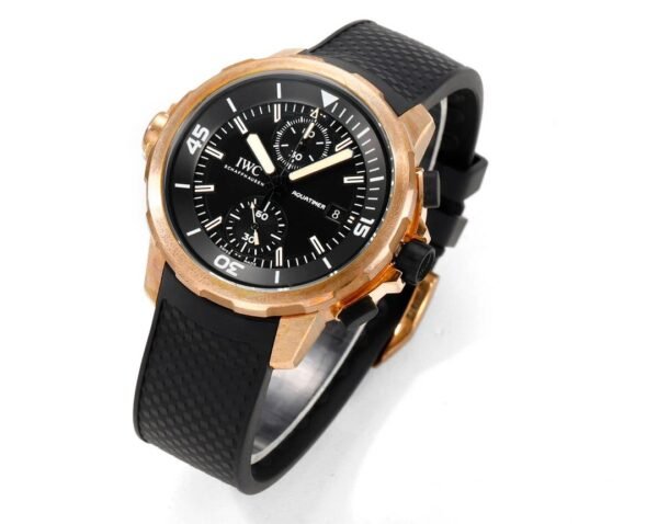 IWC Aquatimer Chronograph Watch 44mm | Quick Release Fluororubber Strap - 2
