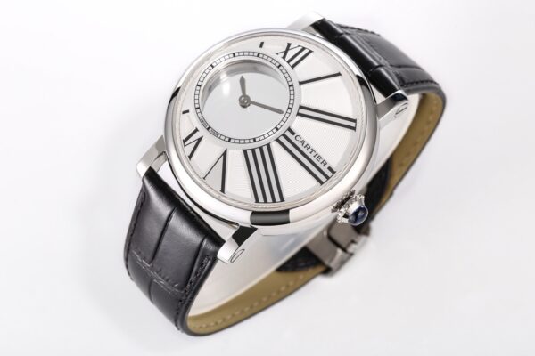 Cartier Rotonde de Cartier Mysterious Watch, Floating Hands Design, 42.5mm, MC 9981 Manual & Automatic Integrated Movement - 2