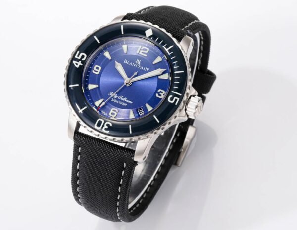 Blancpain Fifty Fathoms 45mm Automatic Diver Watch | Canvas Strap - 2