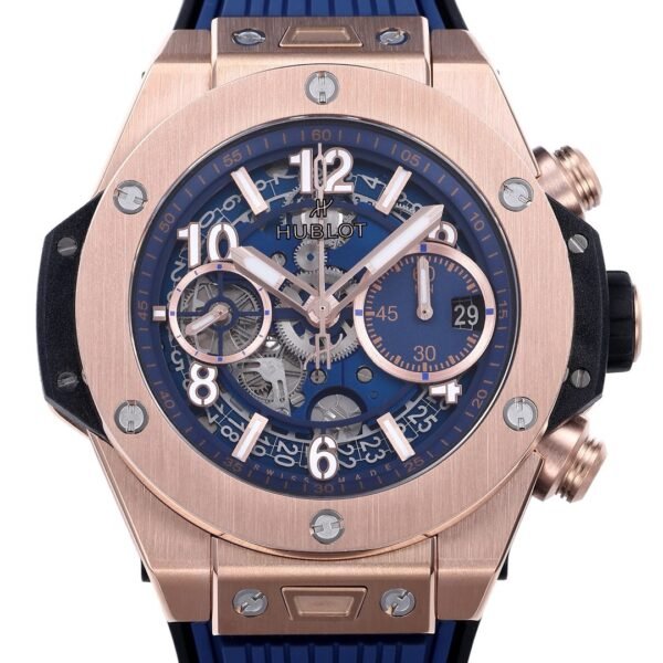 Hublot Big Bang Automatic Chronograph Watch 42mm Titanium Rubber Strap - 2