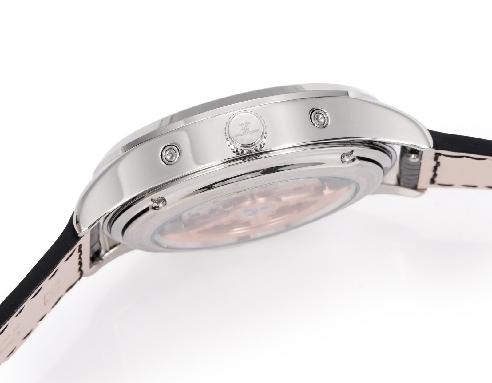 Jaeger-LeCoultre Master Calendar Moon Phase Automatic Watch 40mm Genuine Leather Strap