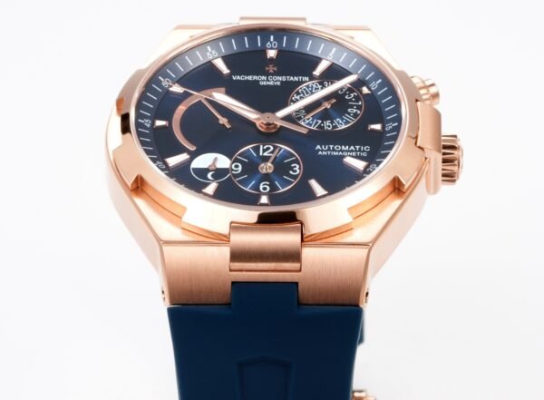 Vacheron Constantin Overseas RW4 Multifunctional Mechanical Watch, 42mm Stainless Steel Casual Business Gentleman Wristwatch - 2